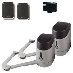 Nice HOPP/KIT Комплект автоматики для распашных ворот со створками шириной до 2,4 м и массой до 250 кг.